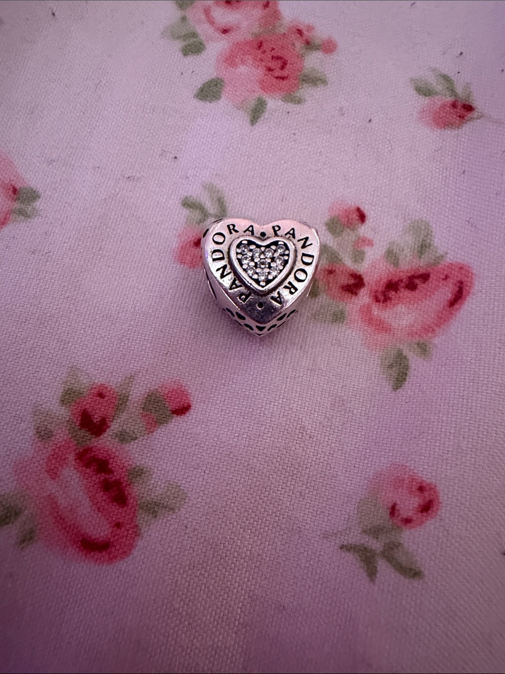 Pandora Silver Heart Charm